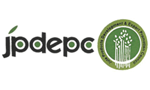 "Image displaying the logo of JPDEPC, representing a jute blended product manufacturer and export promotion organization."