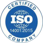 ISO 14001:2015 certification logo