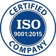 ISO 9001:2015 certification logo